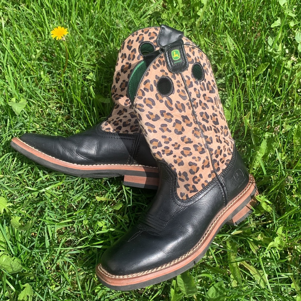 Leopard boots John Deere Youth 4 - Picture 15 of 17